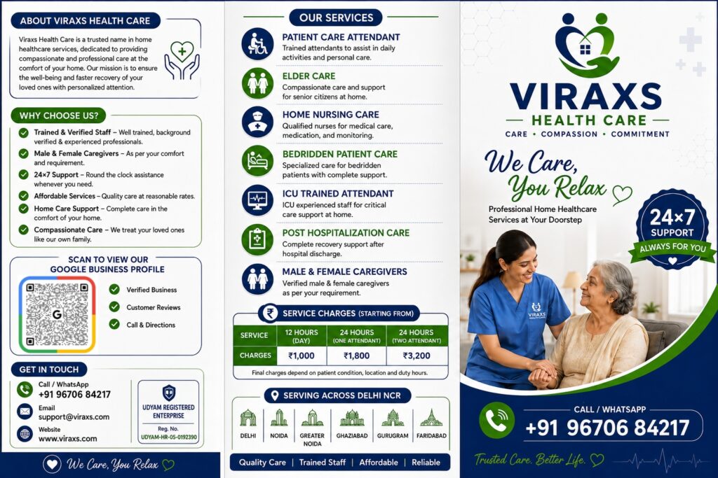 Home Healthcare services in Delhi NCR